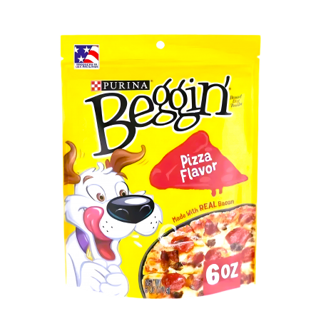 Purina Beggin Dog Treat Pizza 6oz