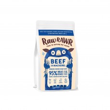 Raw Rawr Freeze Dried Raw Diet Beef & Mackerel Dry Food For Dogs & Cats 100g