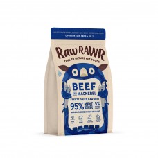 Raw Rawr Freeze Dried Raw Diet Beef & Mackerel Dry Food For Dogs & Cats 400g