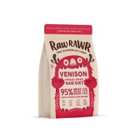 Raw Rawr Freeze Dried Raw Diet Venison Dry Food For Dogs & Cats 400g