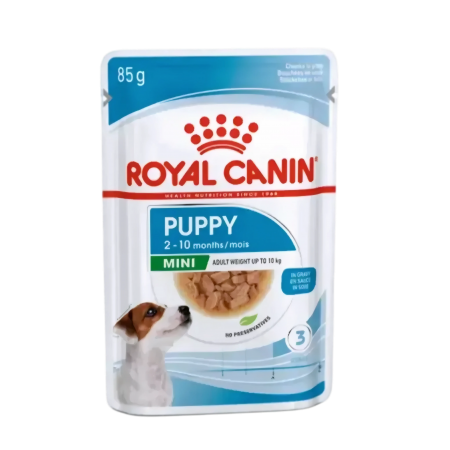 Royal Canin K9 Pouch in Gravy Mini Puppy 85g