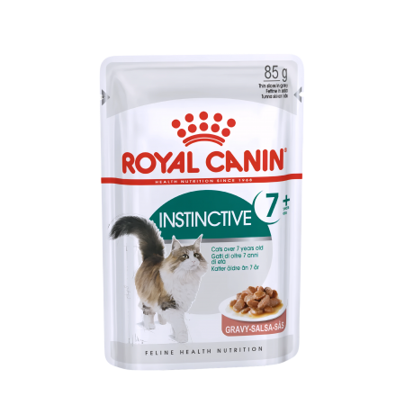 Royal Canin Cat Pouch in Gravy Instinctive 7+ 85g