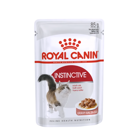 Royal Canin Cat Pouch in Gravy Instinctive 85g x12