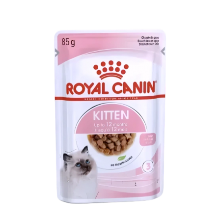 Royal Canin Cat Pouch in Gravy Kitten 85g x12