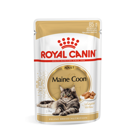 Royal Canin Cat Pouch  in Gravy Maine Coon Adult 85g