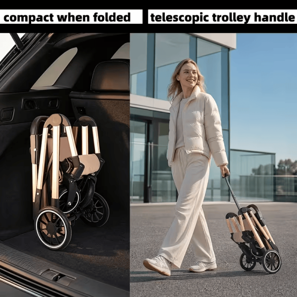 Rubeku Pet Stroller (G1) Beige