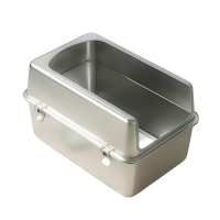 Rubeku Litter Box Stainless Steel Heightening Fence Rubeku Litter Box Stainless Steel Heightening Fence