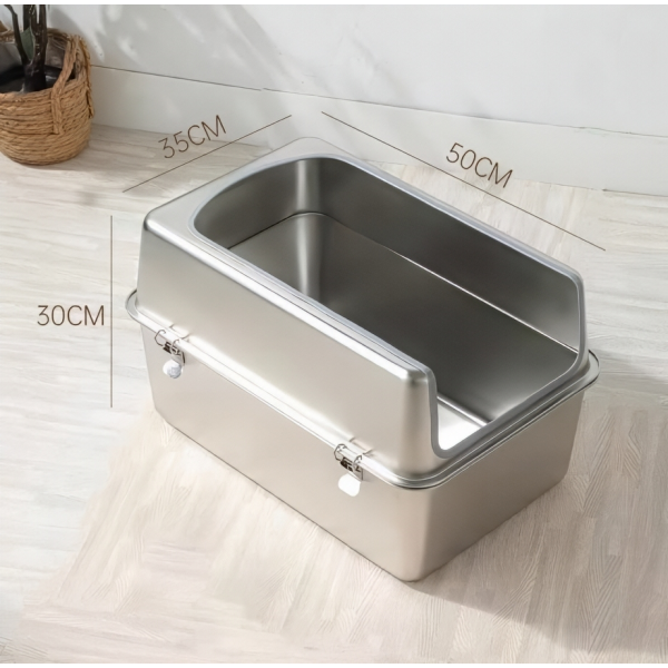 Rubeku Litter Box Stainless Steel Heightening Fence