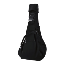 Rubeku Pet Carrier Comfy Crossbody Bag Black