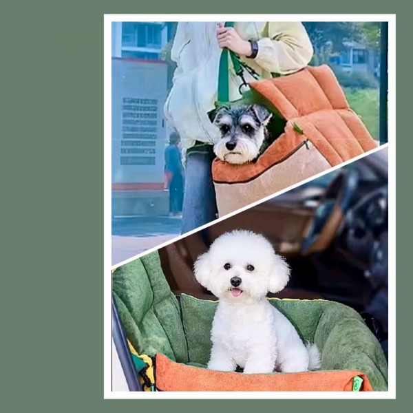Rubeku Dog Bed Travel Buddy Safety Seat