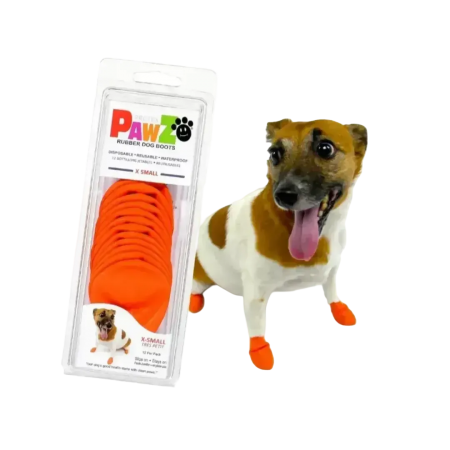 Rubeku Dog Pawz Rubber Boots (12 pcs) XS