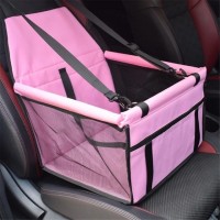 Rubeku Breathable Car Safety Seat Pet Carrier Pink