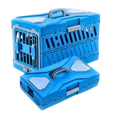 Rubeku Pet Carrier Foldable Capsule M Blue