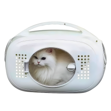 Rubeku Pet Carrier Space Capsule White