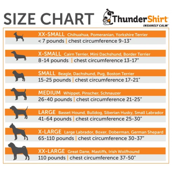 Rubeku Dog Clothes ThunderShirt L