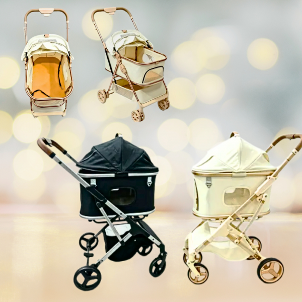 Rubeku Pet Stroller (819) Black