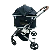 Rubeku Pet Stroller (819) Black Rubeku Pet Stroller (819) Black