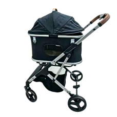 Rubeku Pet Stroller (819) Black Rubeku Pet Stroller (819) Black