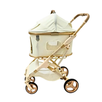 Rubeku Pet Stroller (819) White