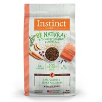 Instinct Be Natural Real Salmon & Brown Rice Recipe Dog Dry Food 4.5lb