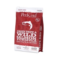 Petkind Green Tripe & Wild Salmon Formula Dog Dry Food 6lb