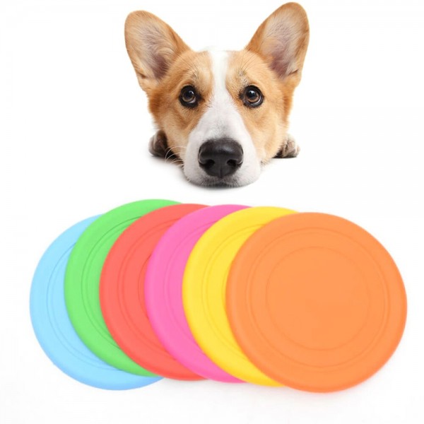 Dooee Dog Toy Flying Disc Silicone