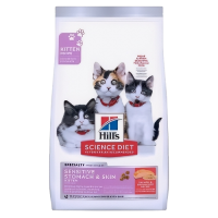 Science Diet Feline Sensitive Stomach & Skin Salmon & Rice Kitten 3.5lb