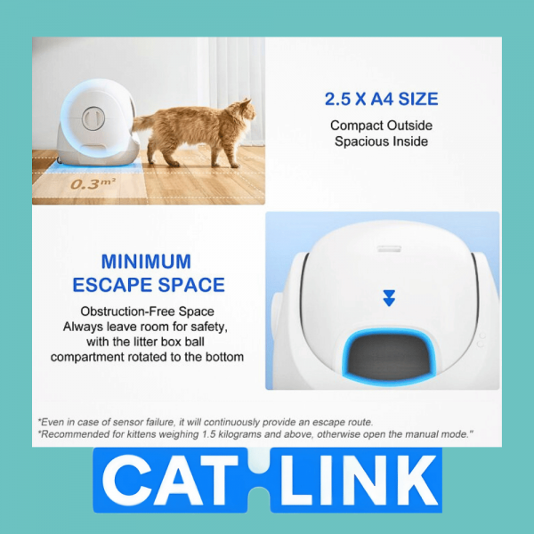 Catlink Cat Automatic Litter Box Baymax Scooper SE