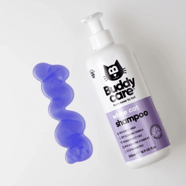 Buddycare Cat Shampoo for White Cat 500ml