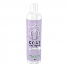 Shake Organic Pet Relaxing Coat Shampoo for Dogs and Cats 250ml