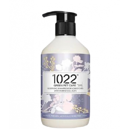1022 Green Pet Care Soothing Shampoo For Lovely Cat with Marine Collagen 310ml