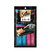 Sheba Melty Treat Katsuo & Katsuo Salmon 12gx4pcs (4 packs)