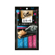 Sheba Melty Treat Katsuo & Katsuo Salmon 12gx4pcs