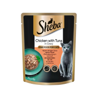 Sheba Pouch Chicken & Tuna in Gravy 70g (24 packs)