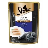 Sheba Pouch Chicken Premium Loaf 70g (24packs)
