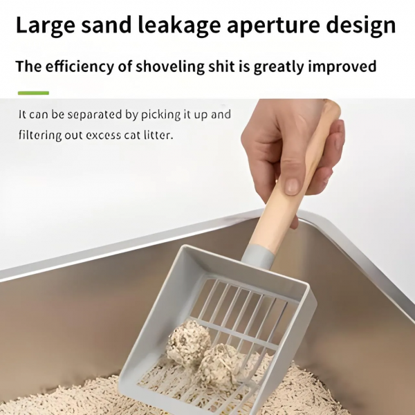 Rubeku Litter Box w/Side Entry Stainless (Stairway+Scoop)