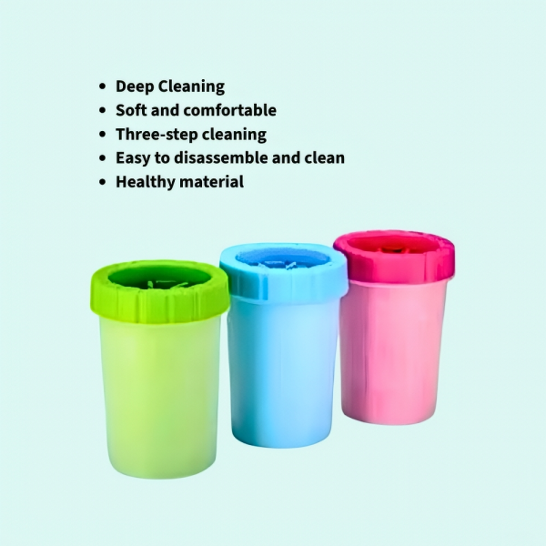 Rubeku K9 Silicone Paw Cleaner Green (M)