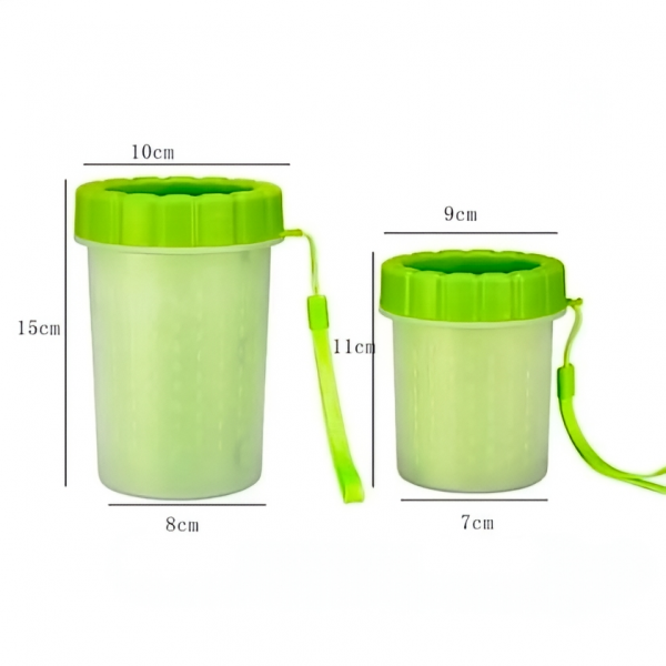 Rubeku K9 Silicone Paw Cleaner Green (M)