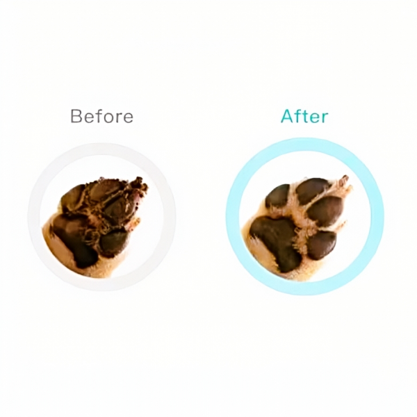 Rubeku K9 Silicone Paw Cleaner Green (M)