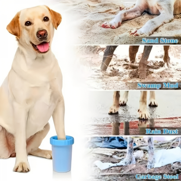 Rubeku K9 Silicone Paw Cleaner Green (M)