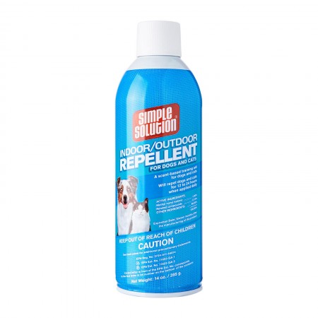 Simple Solution Indoor/Outdoor Repellent For Dogs and Cats 395g