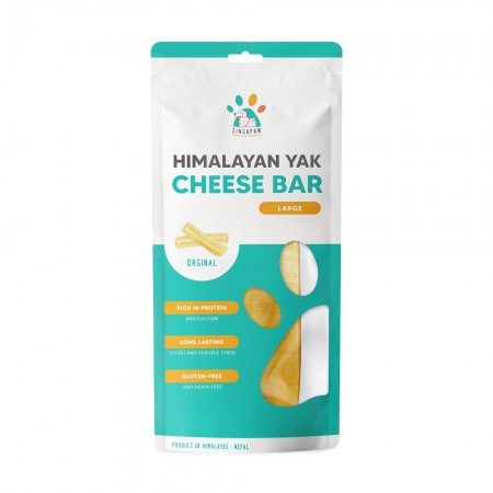 Singapaw Dog Treats Himalayan Yak Cheese Bar Chew Large 160g