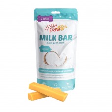 Singapaw Dog Treats Milk Bar With Goat Milk (Coconut) Chews Small 2pcs (60g)