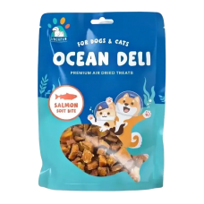 Singapaw Pet Treats Ocean Deli Salmon Soft Bite 70g Singapaw Pet Treats Ocean Deli Salmon Soft Bite 70g