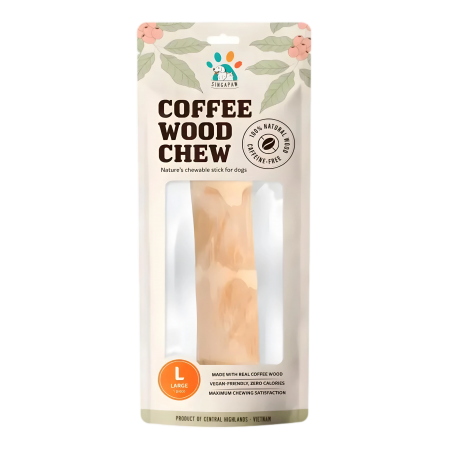 Singapaw Dog Chew Coffee Wood Large
