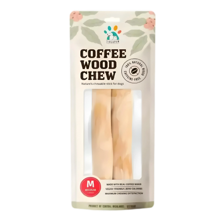 Singapaw Dog Chew Coffee Wood Medium