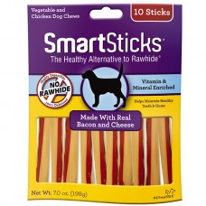 SmartBones Bacon and Cheese SmartSticks Dog Chews 198g (10 sticks)