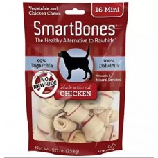 SmartBones Chicken Mini Dog Chews 258g (16pcs)