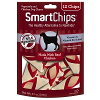 SmartBones Chicken SmartChips Dog Chews 189g (12pcs)