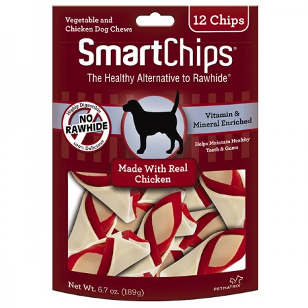 SmartBones Chicken SmartChips Dog Chews 189g (20pcs)